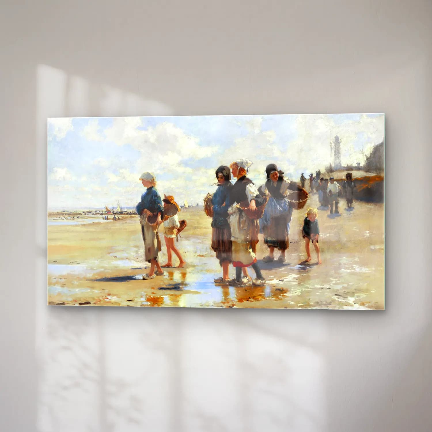John Singer Sargent – En route pour la pêche cam tablo — sağ açıdan görünüm