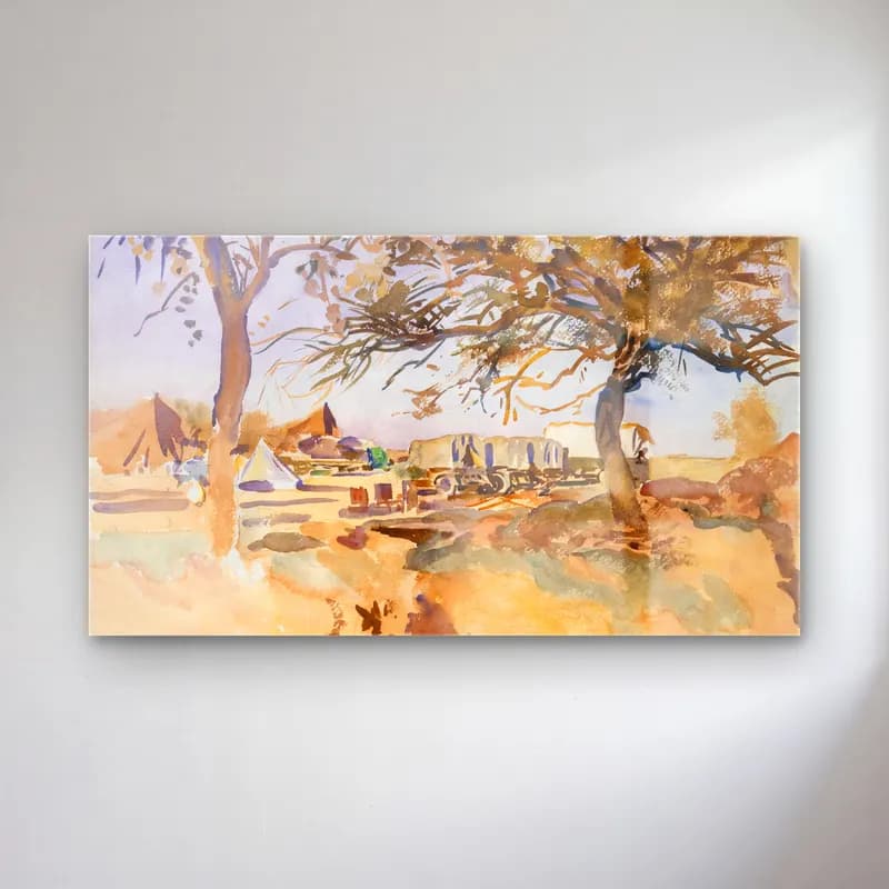 John Singer Sargent – John Singer Sargent cam tablo — John Singer Sargent – John Singer Sargent — suluboya kır evi