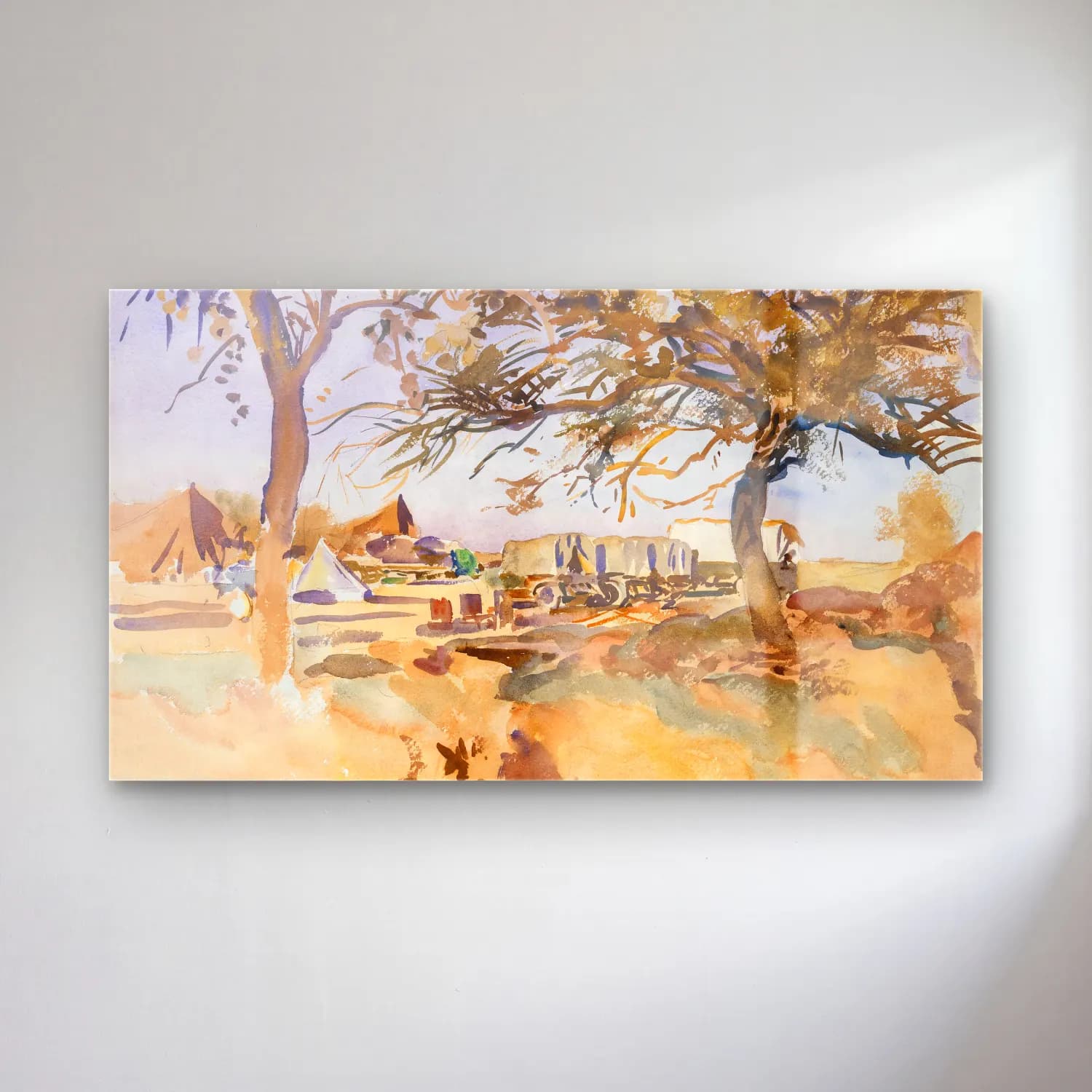 John Singer Sargent – John Singer Sargent cam tablo — John Singer Sargent – John Singer Sargent — suluboya kır evi