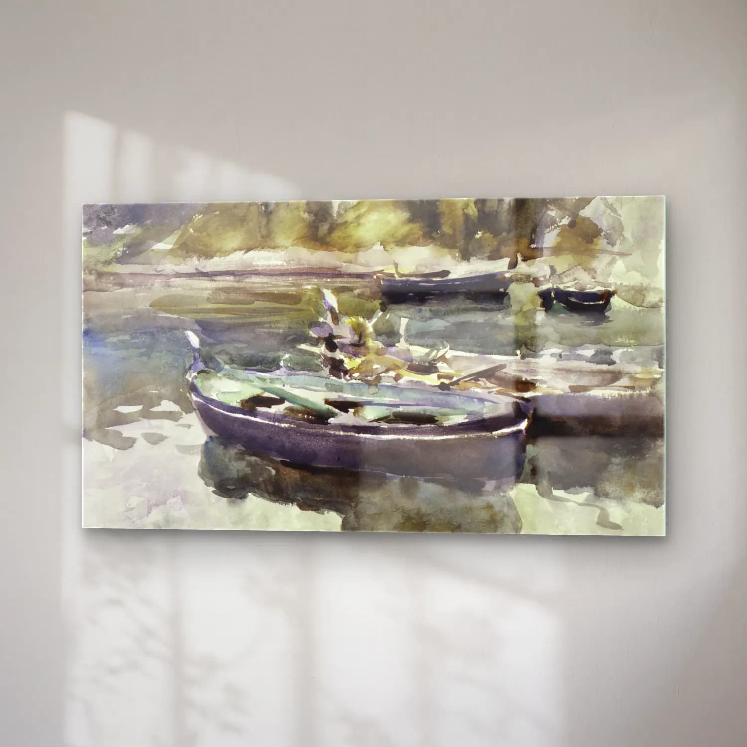 John Singer Sargent – Small Boats cam tablo — sağ açıdan görünüm