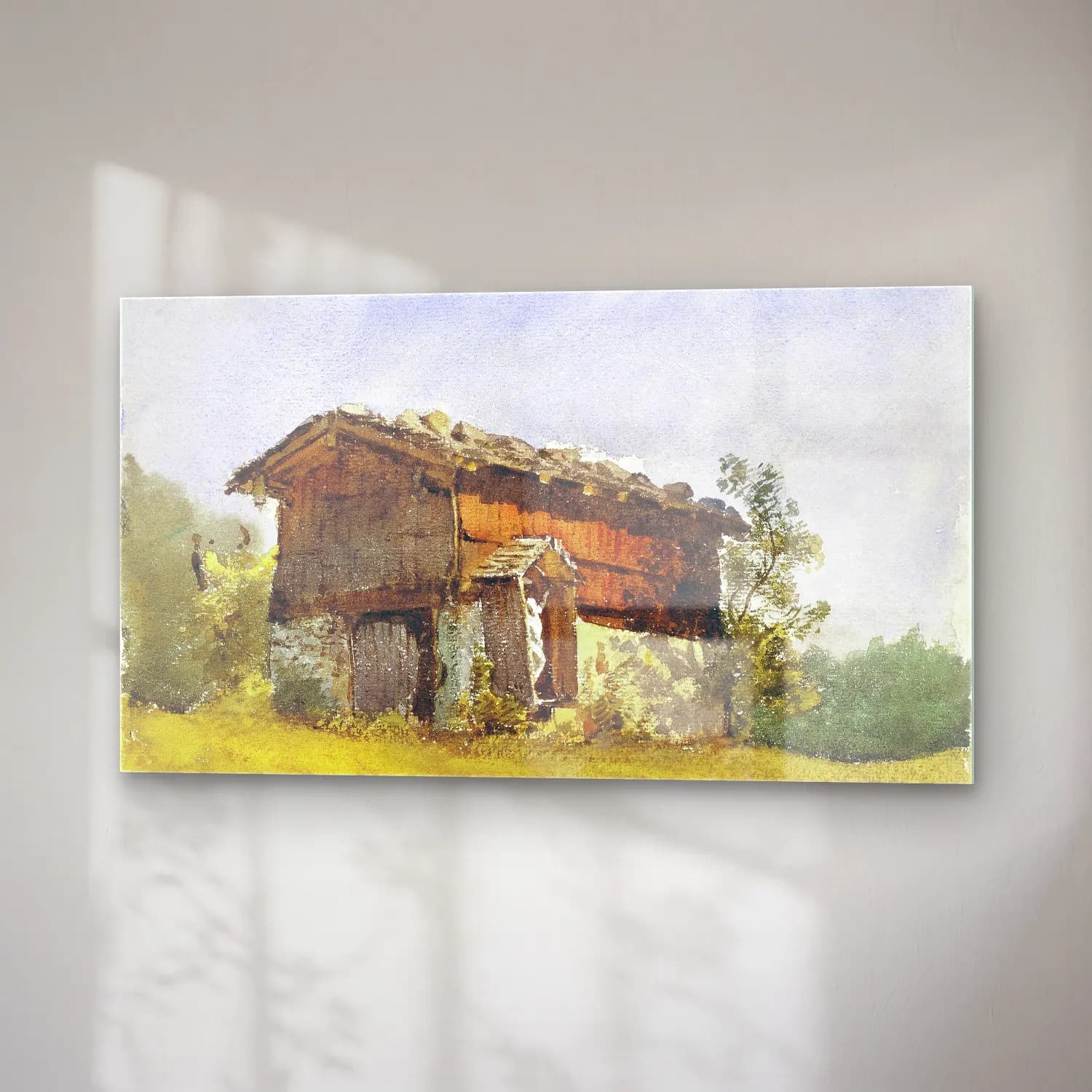John Singer Sargent – Tyrolean Shrine cam tablo — sağ açıdan görünüm