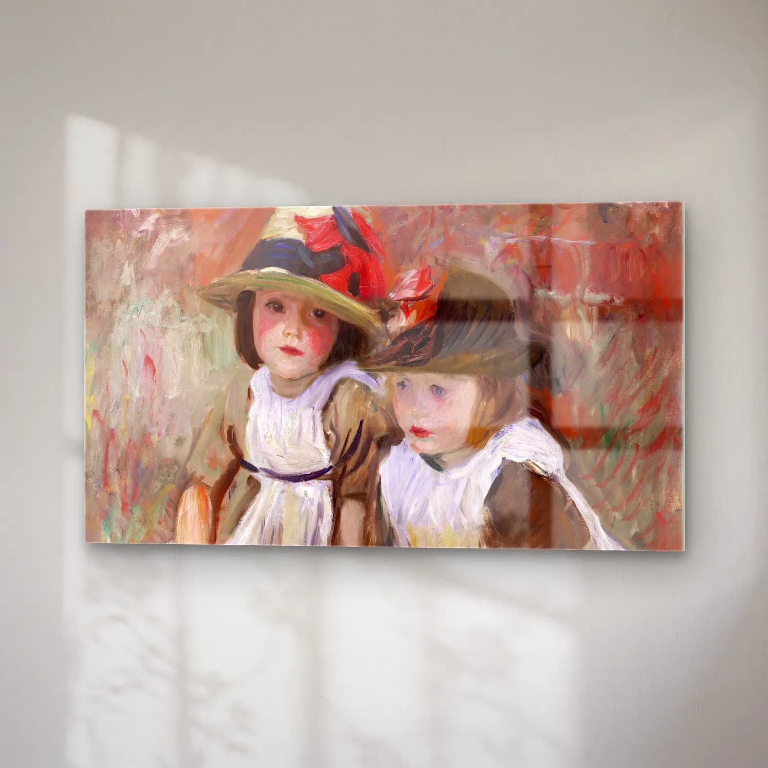John Singer Sargent – Village Children cam tablo — sağ açıdan görünüm