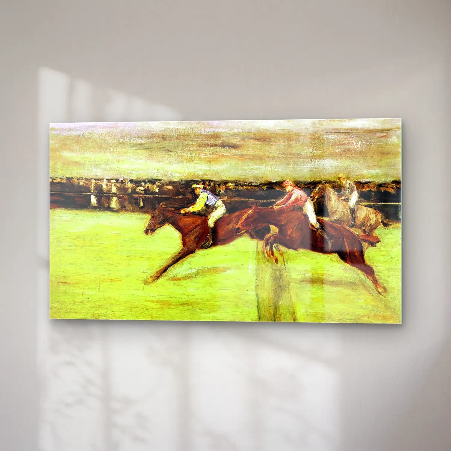 Max Liebermann – At the Races cam tablo — sağ açıdan görünüm
