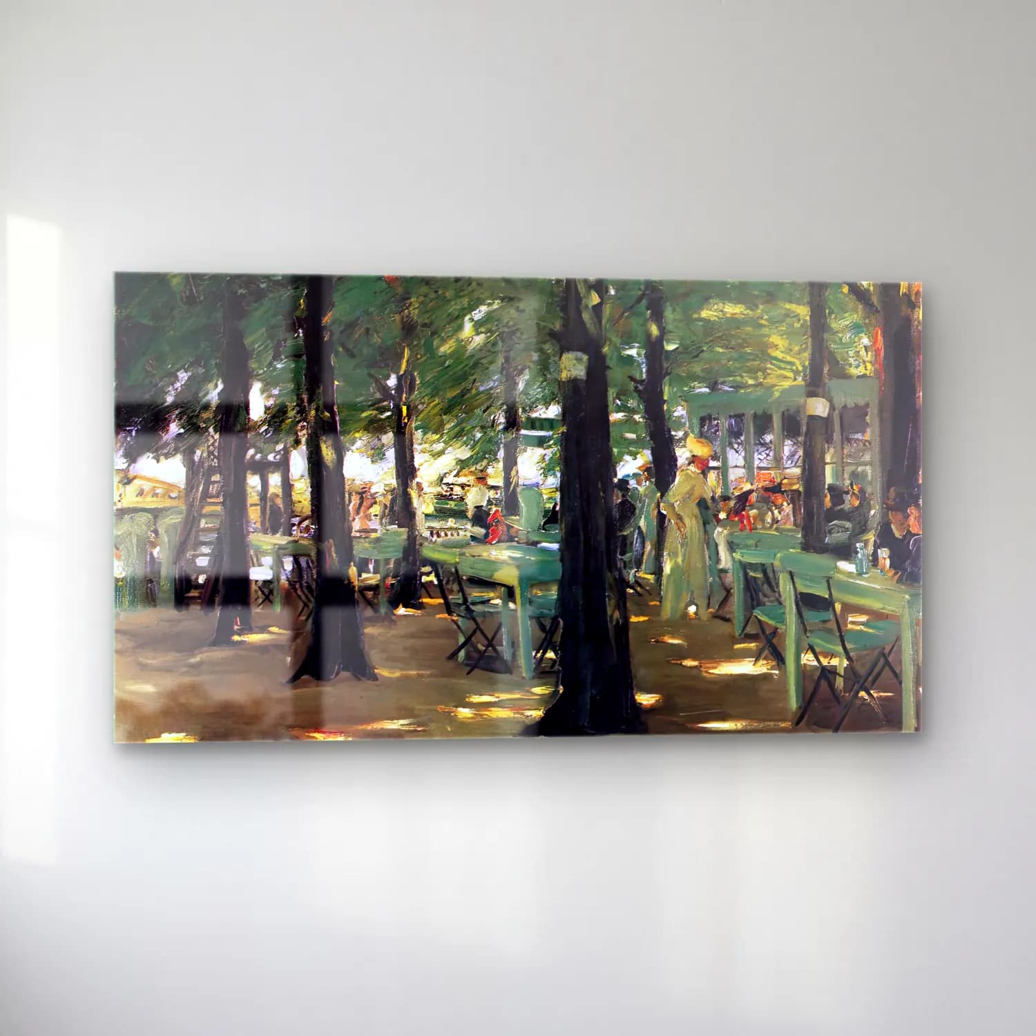 Max Liebermann – De Oude Vinck Restaurant, Leiden cam tablo — sol açıdan görünüm