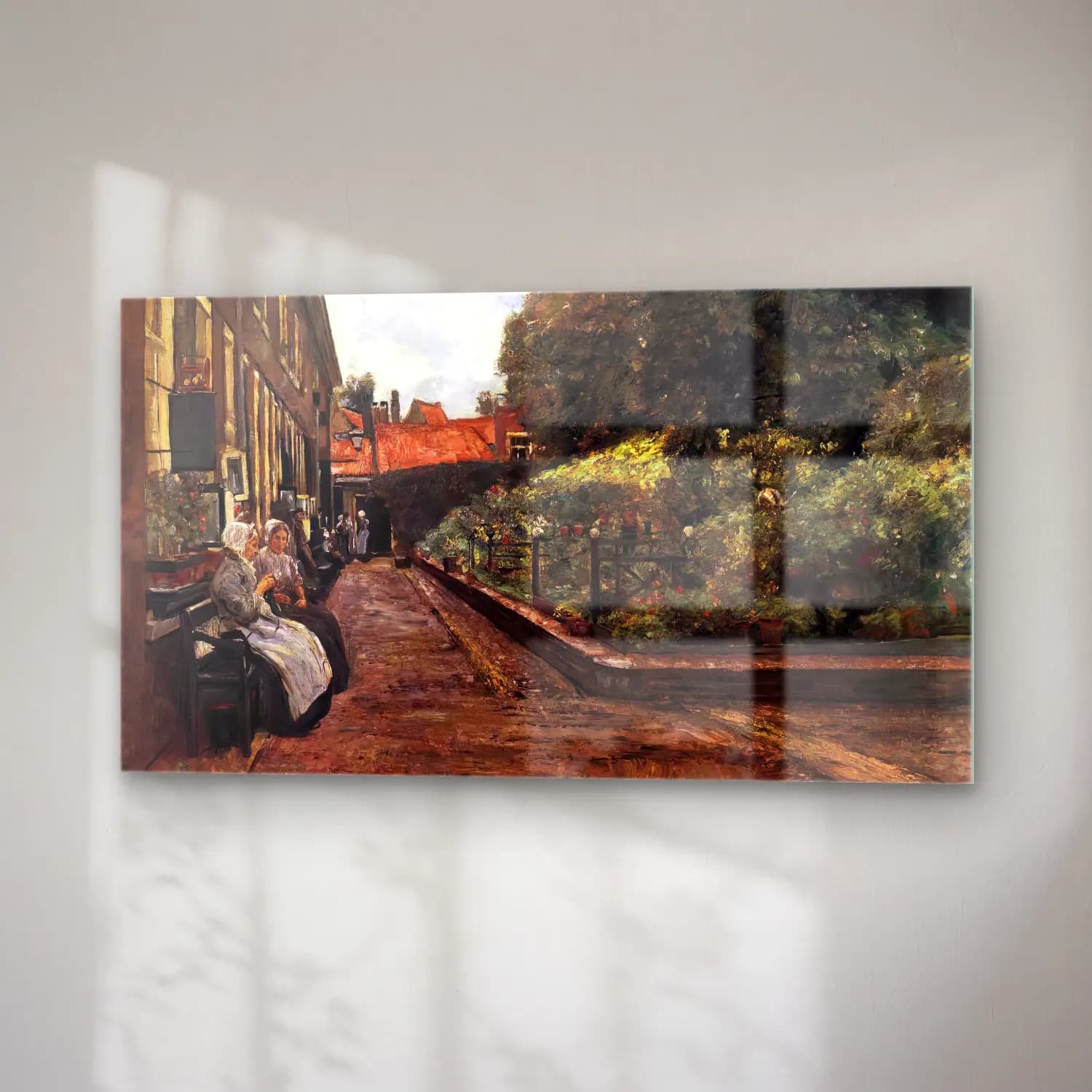 Max Liebermann – Stevenstift in Leiden cam tablo — sağ açıdan görünüm