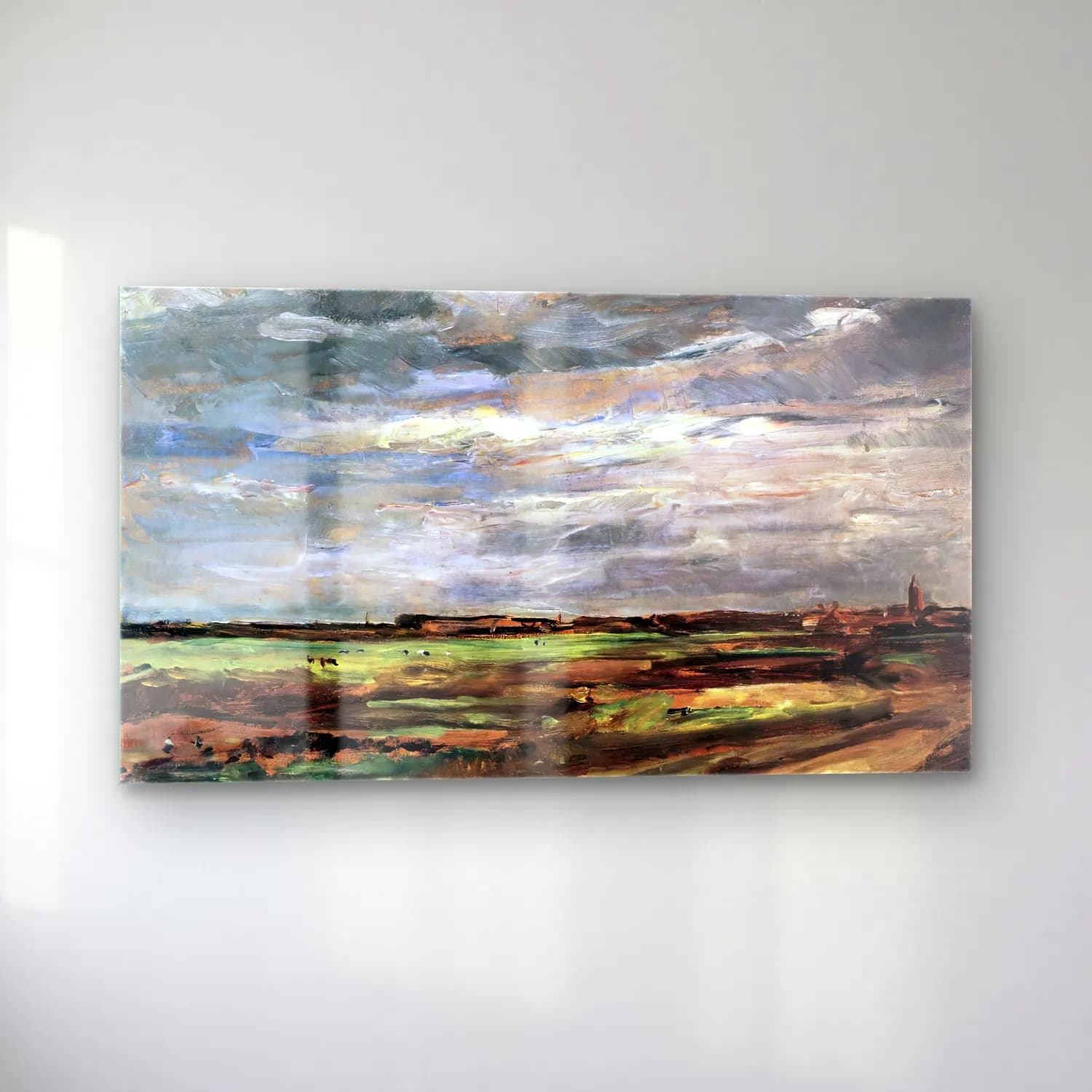 Max Liebermann – The Dunes at Noordwijk cam tablo — sol açıdan görünüm