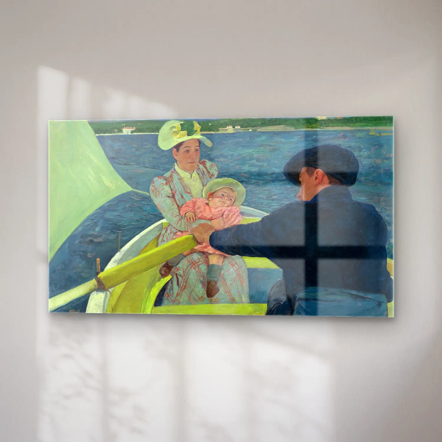 Mary Cassatt – Cassatt - The Boating Party cam tablo — sağ açıdan görünüm