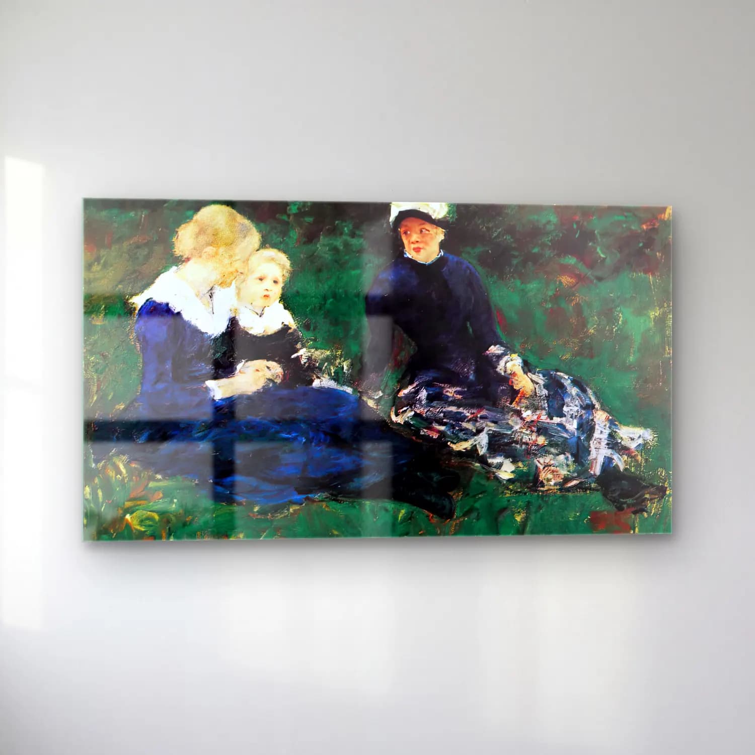 Mary Cassatt – Cassatt, Mary - On the Meadow cam tablo — sol açıdan görünüm