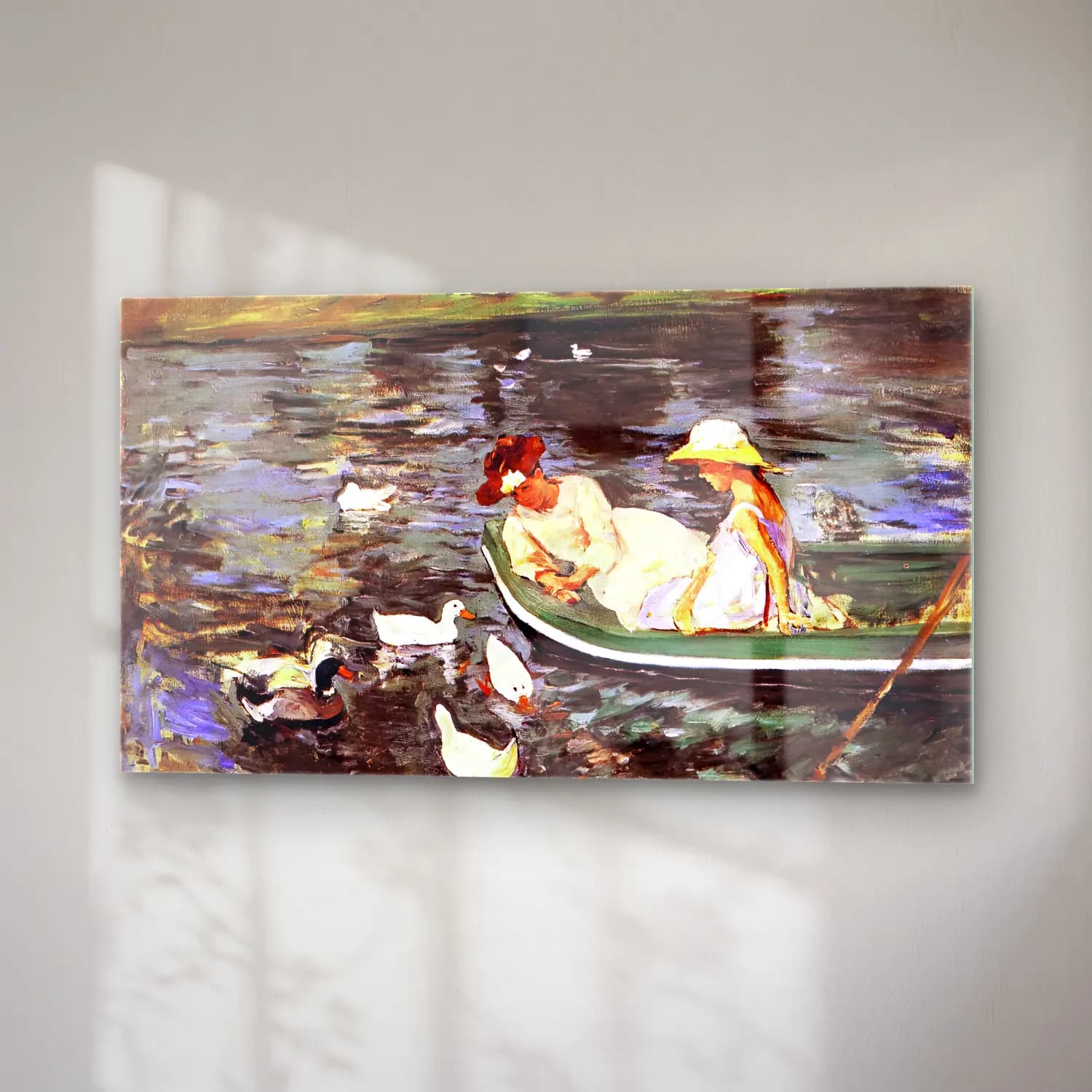 Mary Cassatt – Cassatt, Mary - Summertime cam tablo — sağ açıdan görünüm