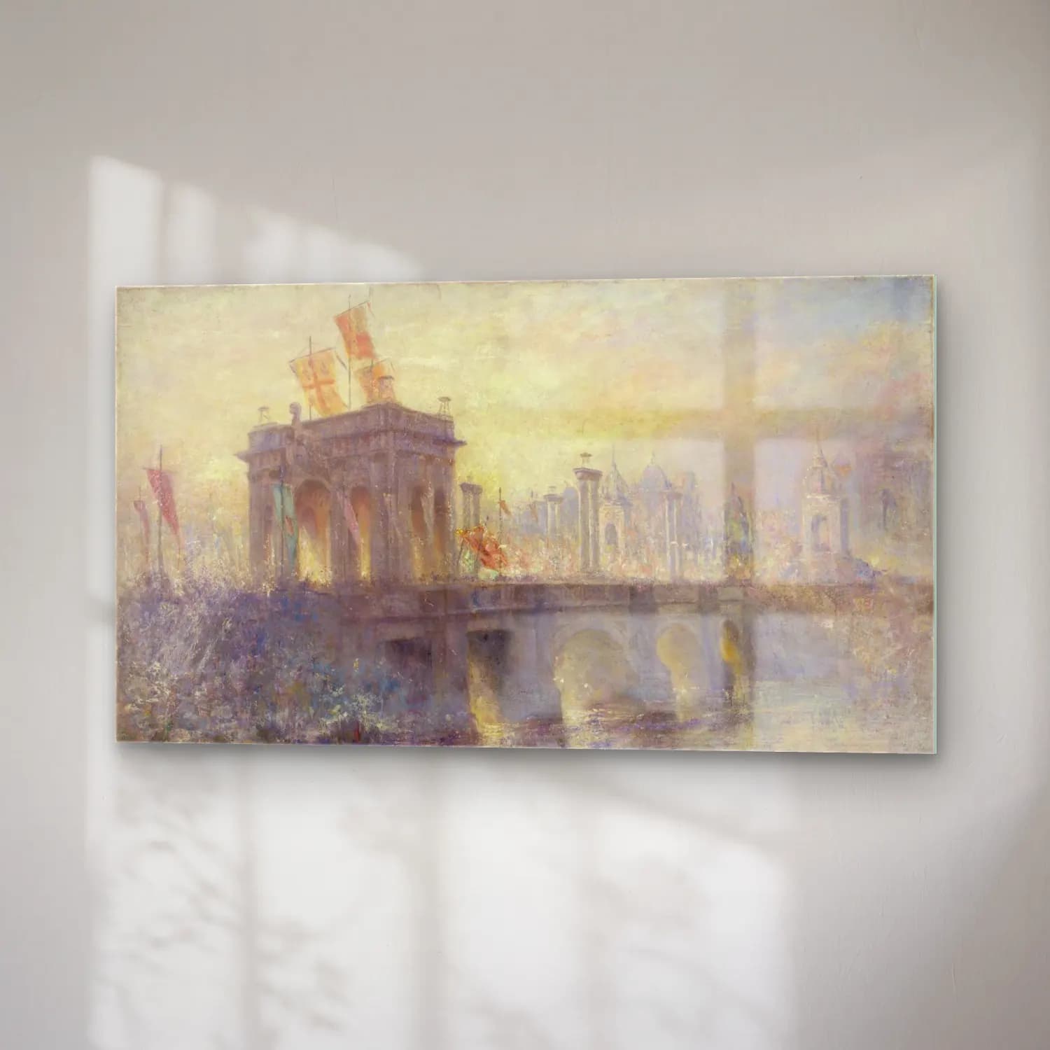 Frederick Mccubbin – Arrival of the Duke and Duchess of York, Melbourne cam tablo — sağ açıdan görünüm