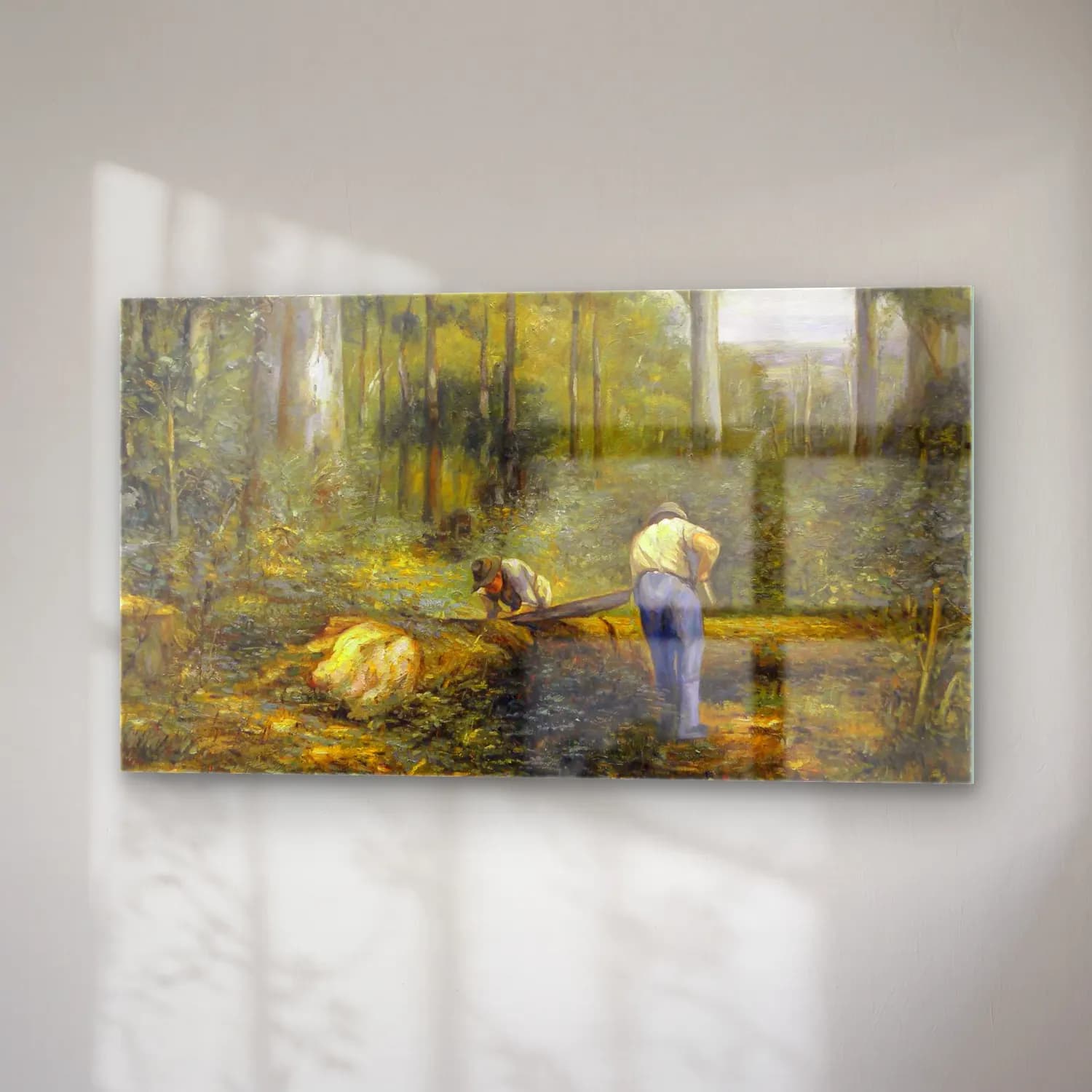 Frederick Mccubbin – Bush Sawyers cam tablo — sağ açıdan görünüm