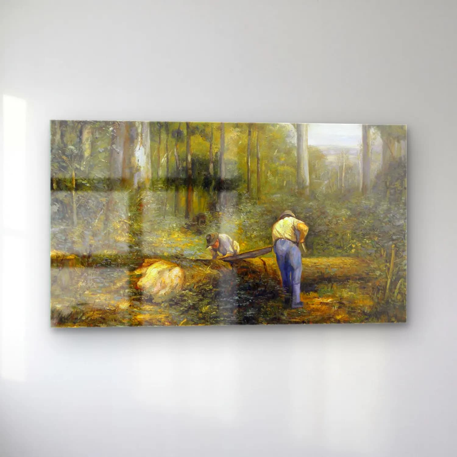 Frederick Mccubbin – Bush Sawyers cam tablo — sol açıdan görünüm