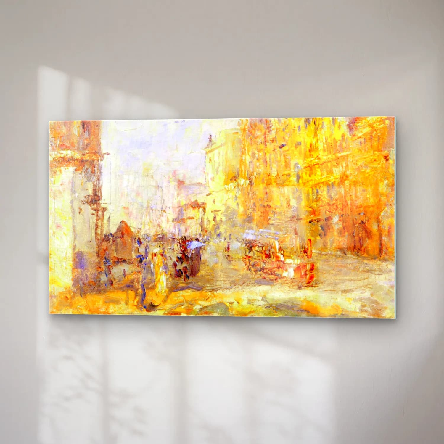 Frederick Mccubbin – Collins Street cam tablo — sağ açıdan görünüm