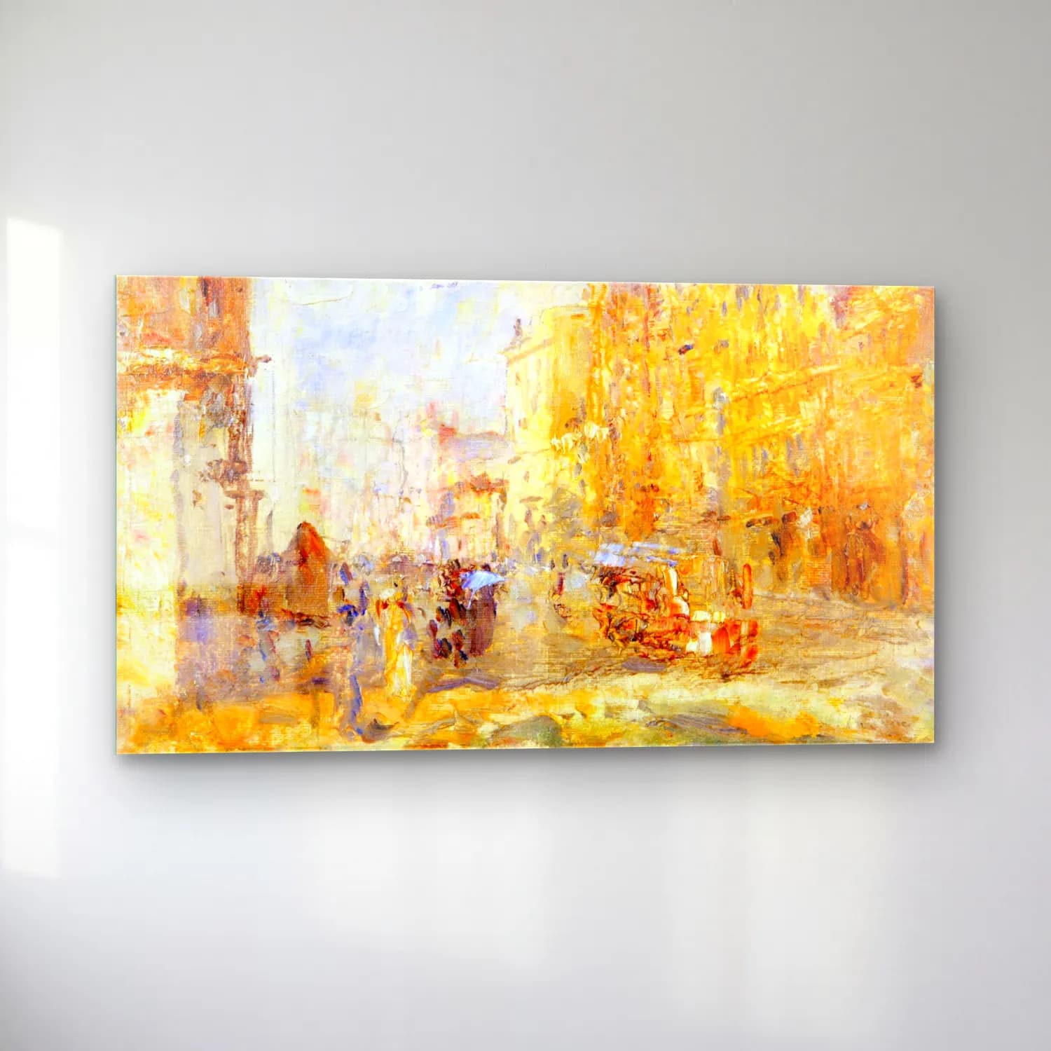 Frederick Mccubbin – Collins Street cam tablo — sol açıdan görünüm