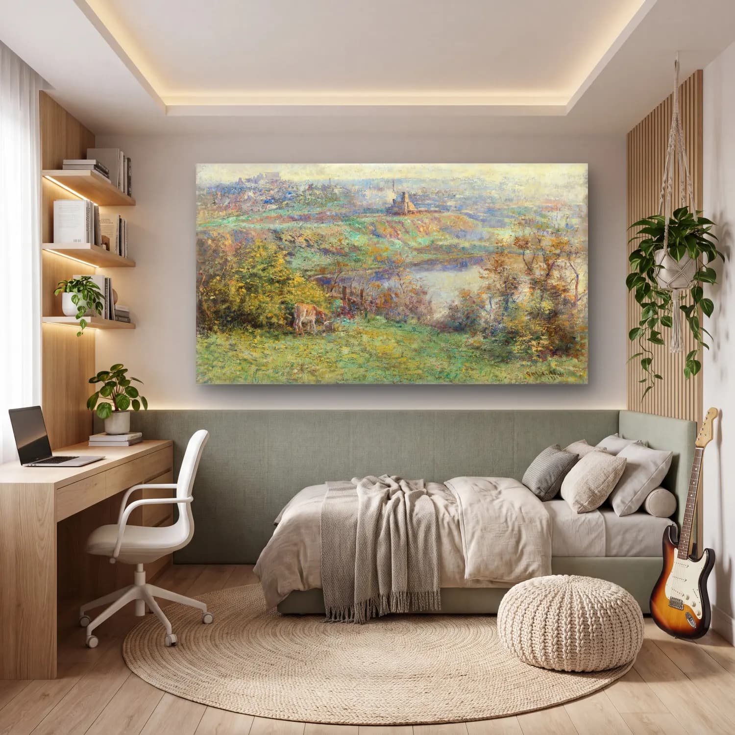 Frederick Mccubbin – Coming of Spring cam tablo — genç odasında