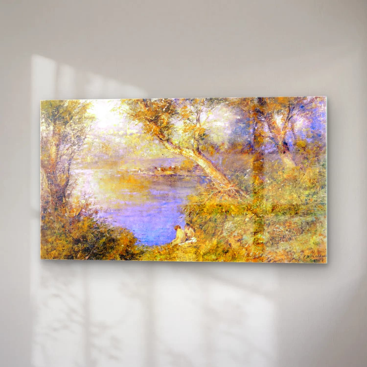 Frederick Mccubbin – Golden Sunlight cam tablo — sağ açıdan görünüm