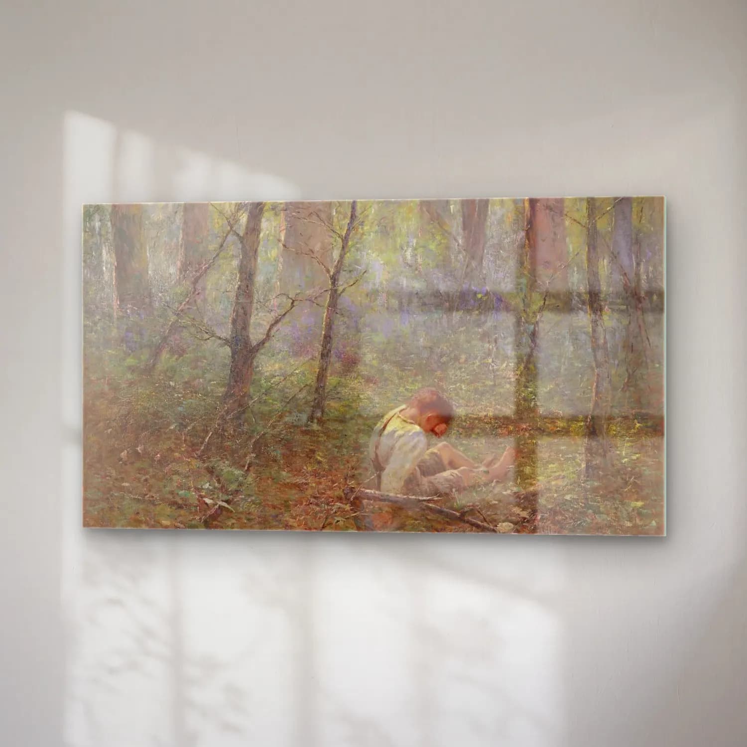 Frederick Mccubbin – Lost In The Bush cam tablo — sağ açıdan görünüm