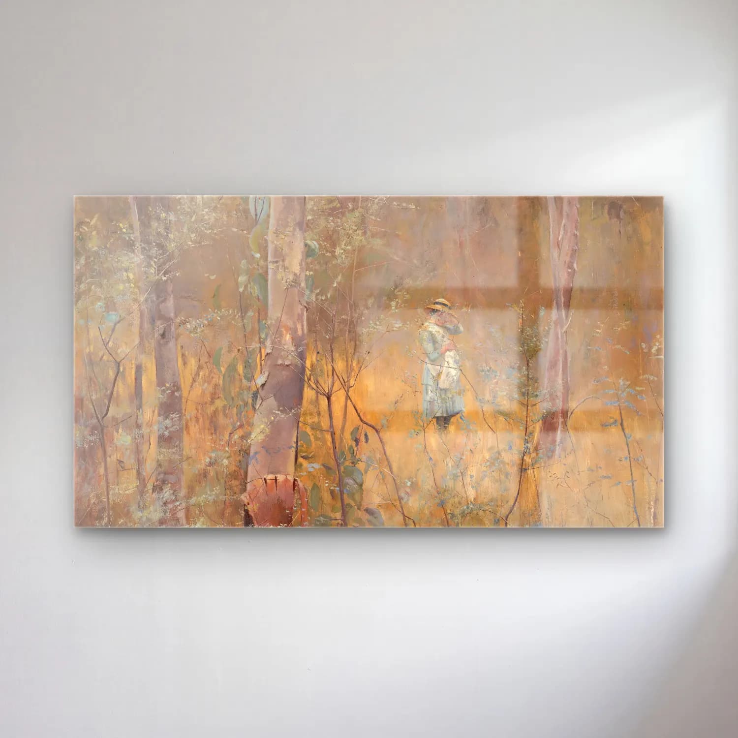 Frederick Mccubbin – Lost cam tablo — Frederick Mccubbin – Lost — empresyonist anne ve çocuk