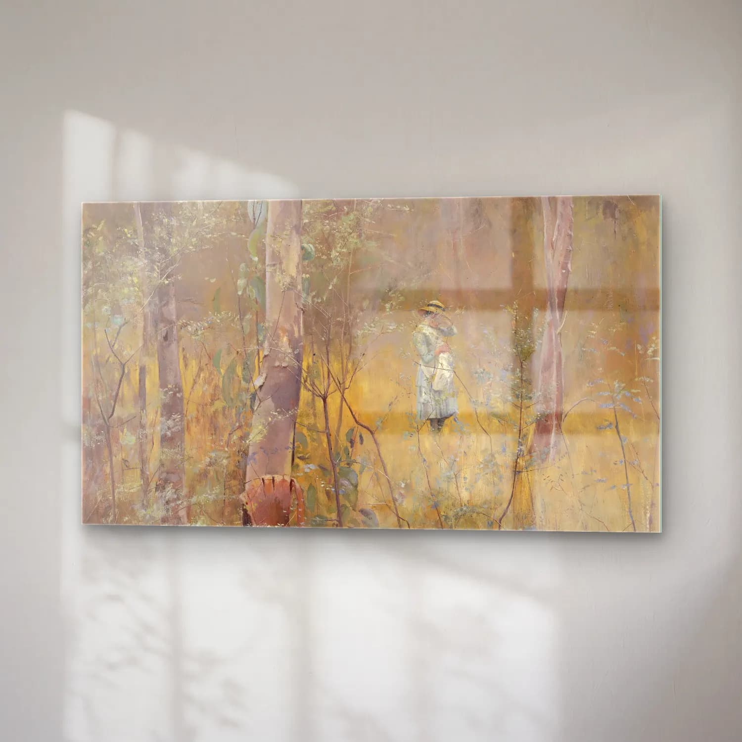 Frederick Mccubbin – Lost cam tablo — sağ açıdan görünüm