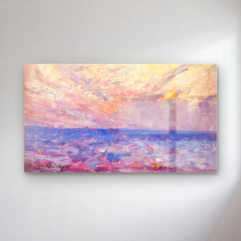 Frederick Mccubbin – Setting Sun cam tablo — Frederick Mccubbin – Setting Sun — empresyonist renk alanları