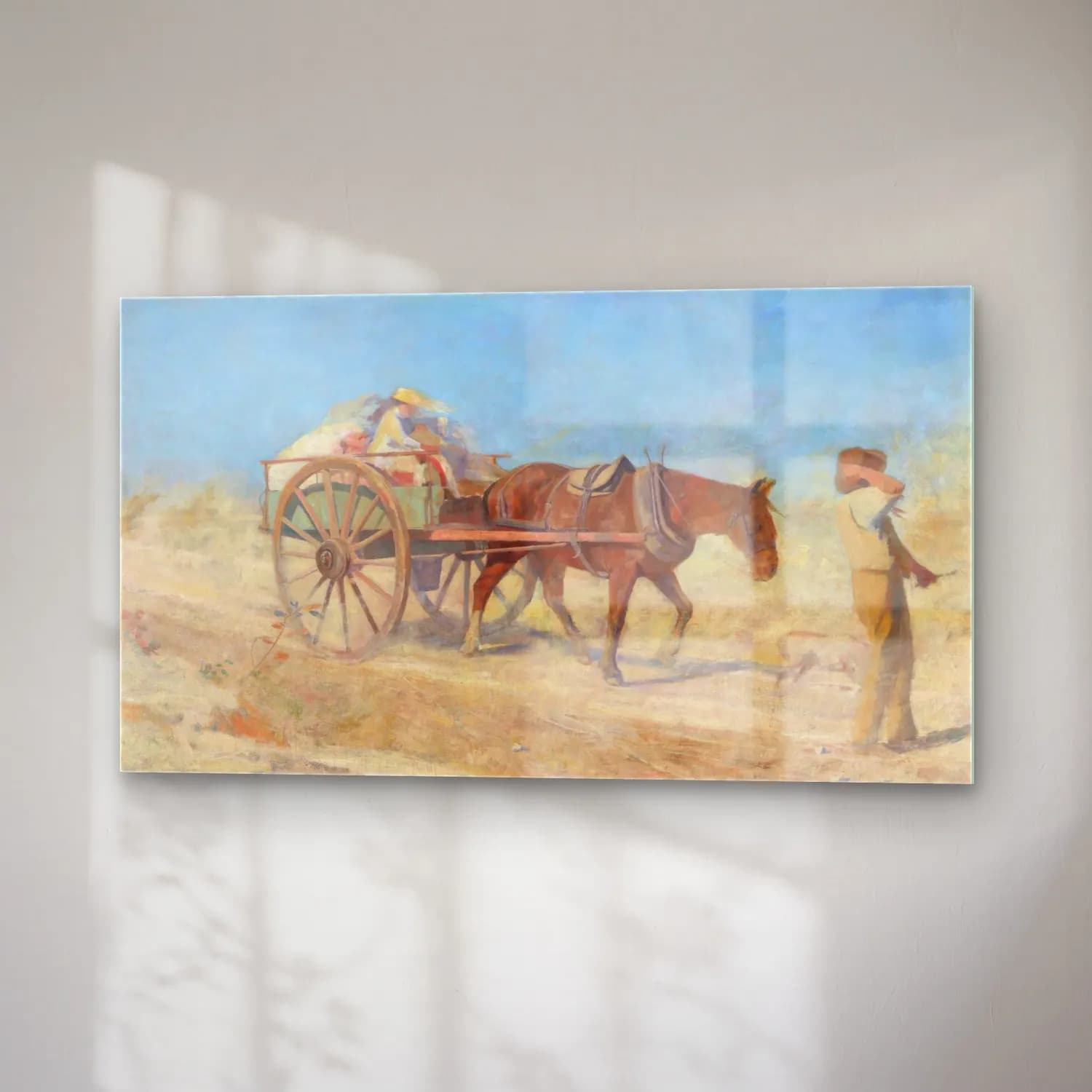 Frederick Mccubbin – The North Wind cam tablo — sağ açıdan görünüm