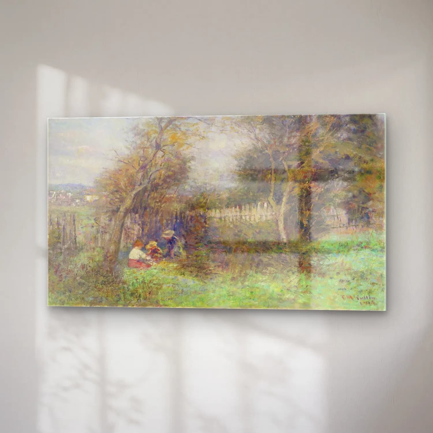 Frederick Mccubbin – Winter s Morning cam tablo — sağ açıdan görünüm