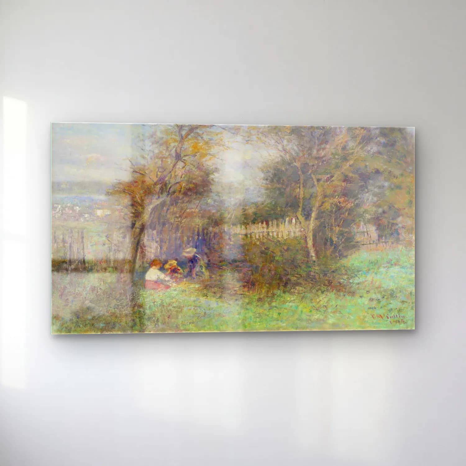 Frederick Mccubbin – Winter s Morning cam tablo — sol açıdan görünüm