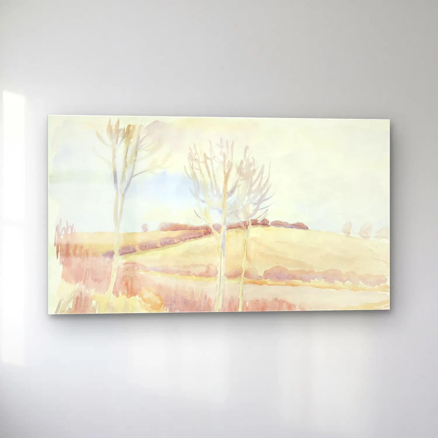 Peter Hansen – Funen landscape cam tablo — sol açıdan görünüm