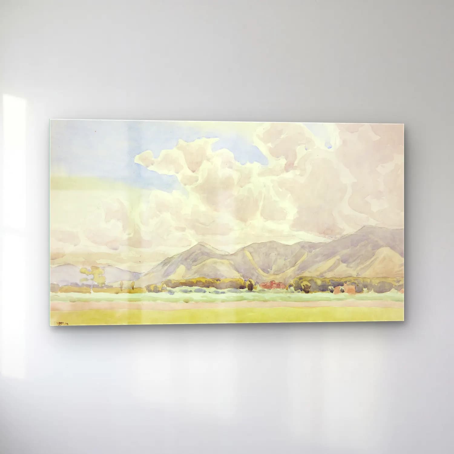 Peter Hansen – Italian landscape cam tablo — sol açıdan görünüm