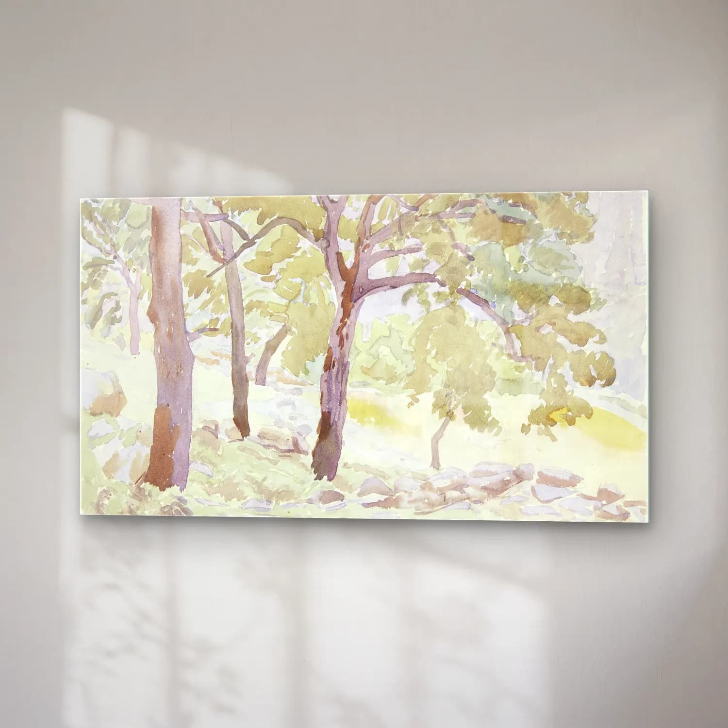 Peter Hansen – The edge of a forest cam tablo — sağ açıdan görünüm
