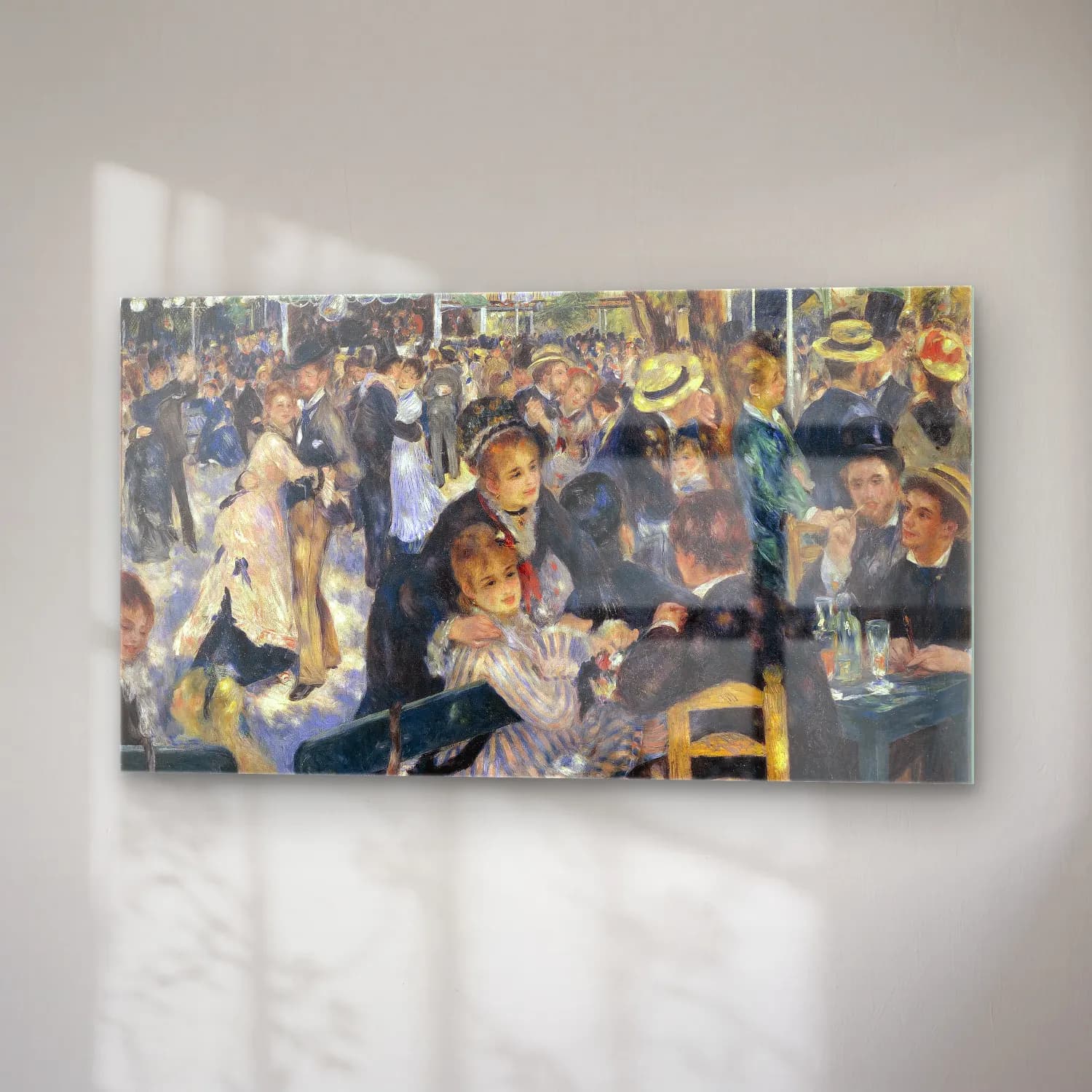 Pierre-Auguste Renoir – Bal du moulin de la Galette cam tablo — sağ açıdan görünüm