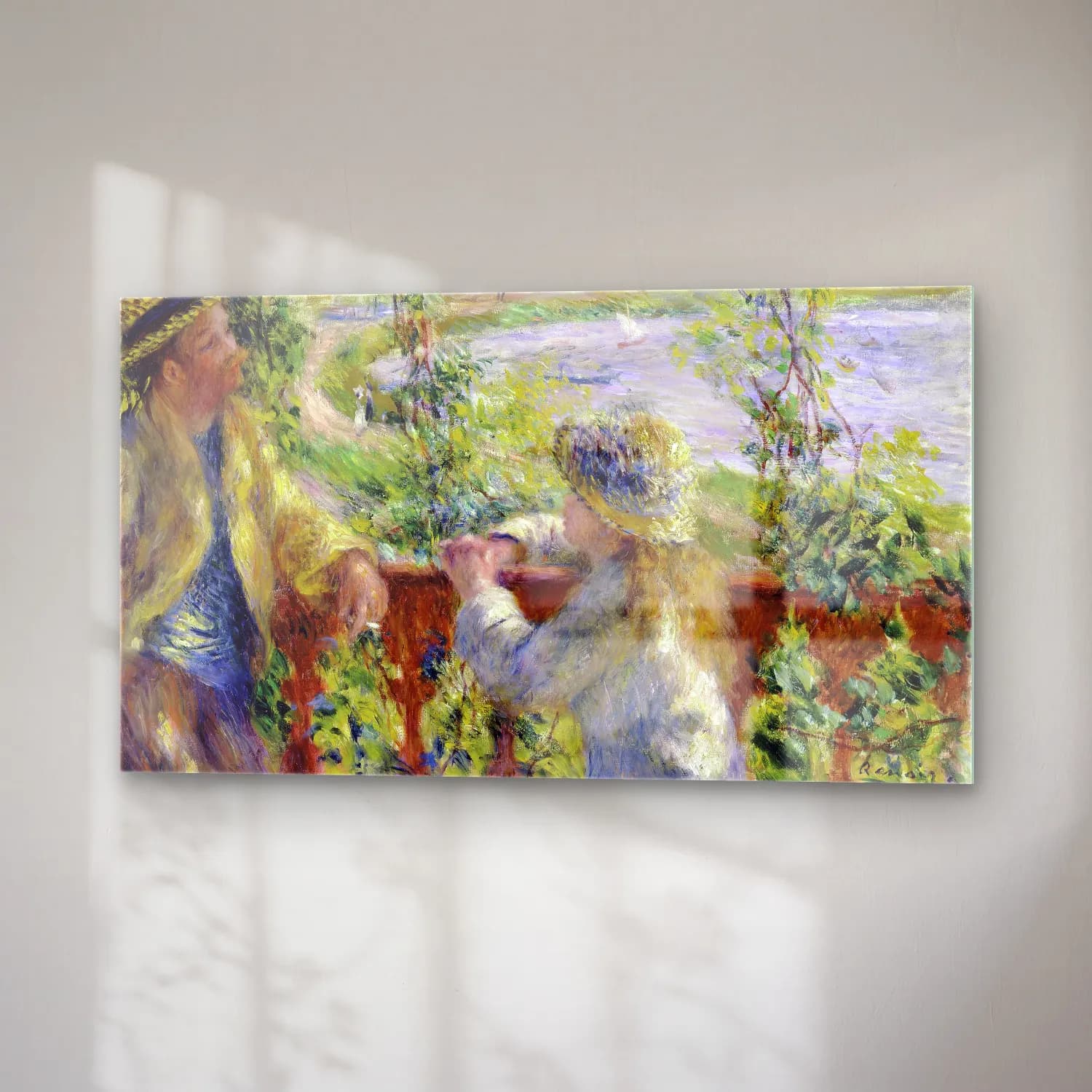 Pierre-Auguste Renoir – By the Water cam tablo — sağ açıdan görünüm