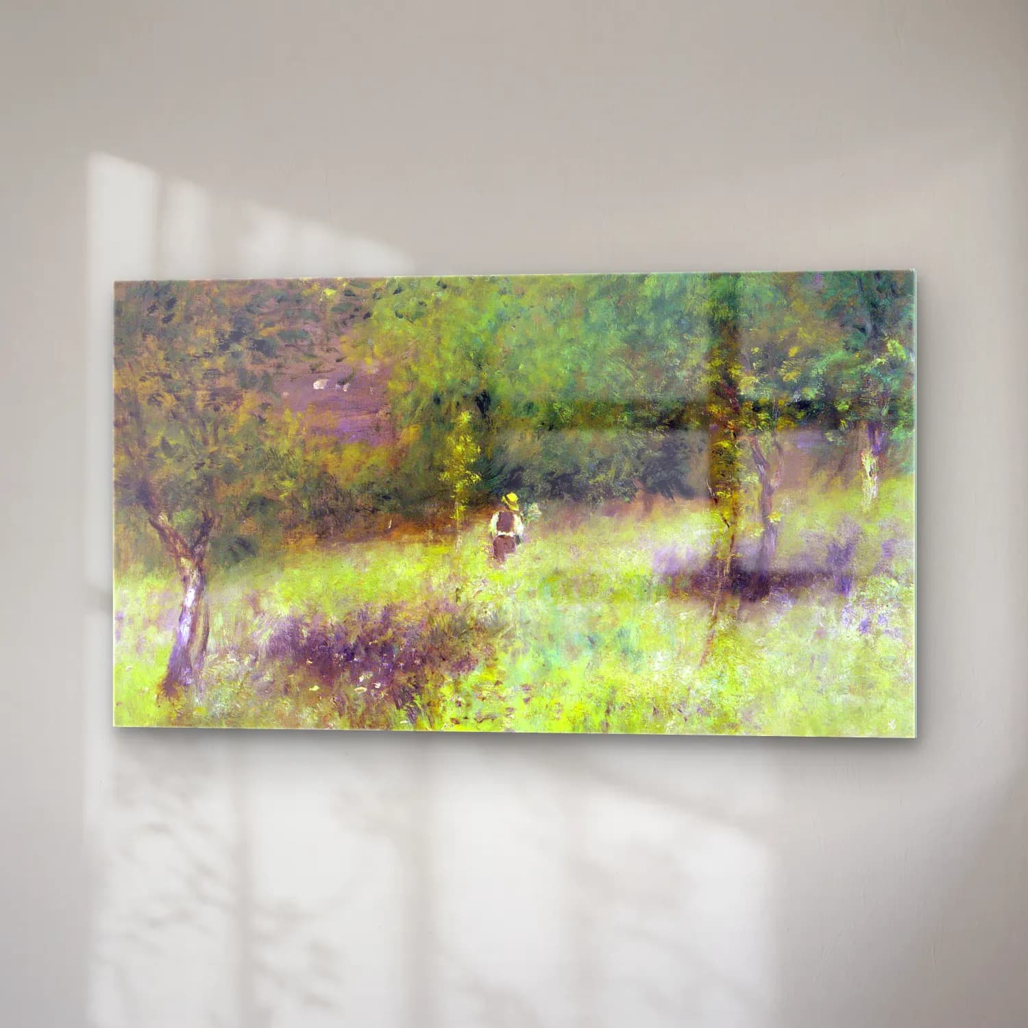 Pierre-Auguste Renoir – FrÅhling in Chatou cam tablo — sağ açıdan görünüm