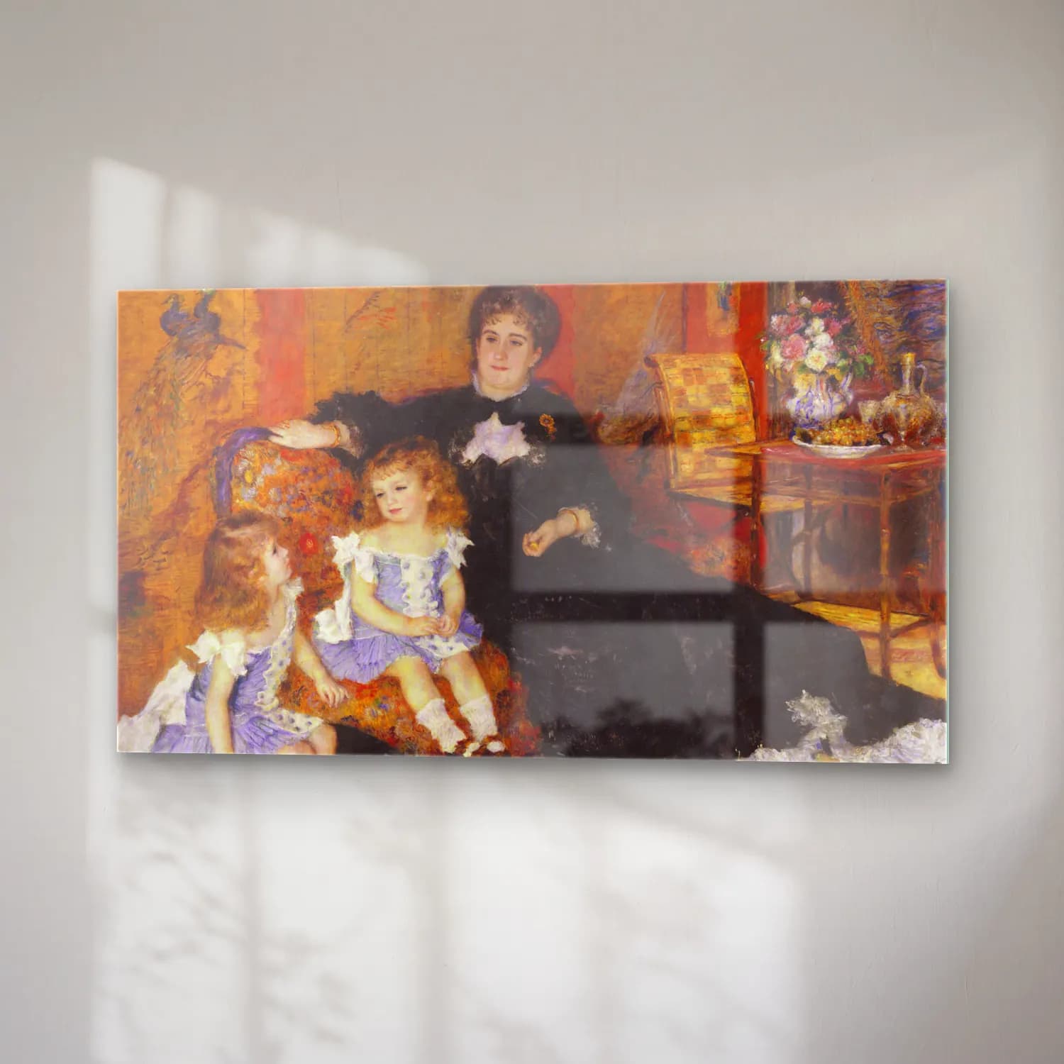 Pierre-Auguste Renoir – Madame Charpentier and her children cam tablo — sağ açıdan görünüm