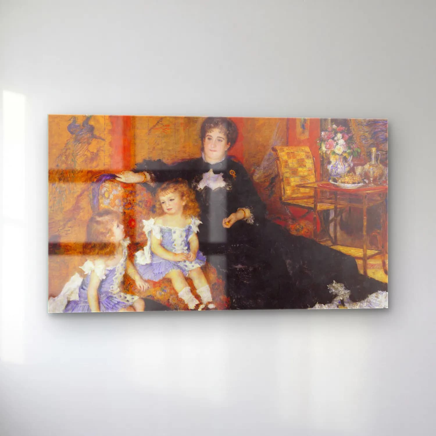 Pierre-Auguste Renoir – Madame Charpentier and her children cam tablo — sol açıdan görünüm