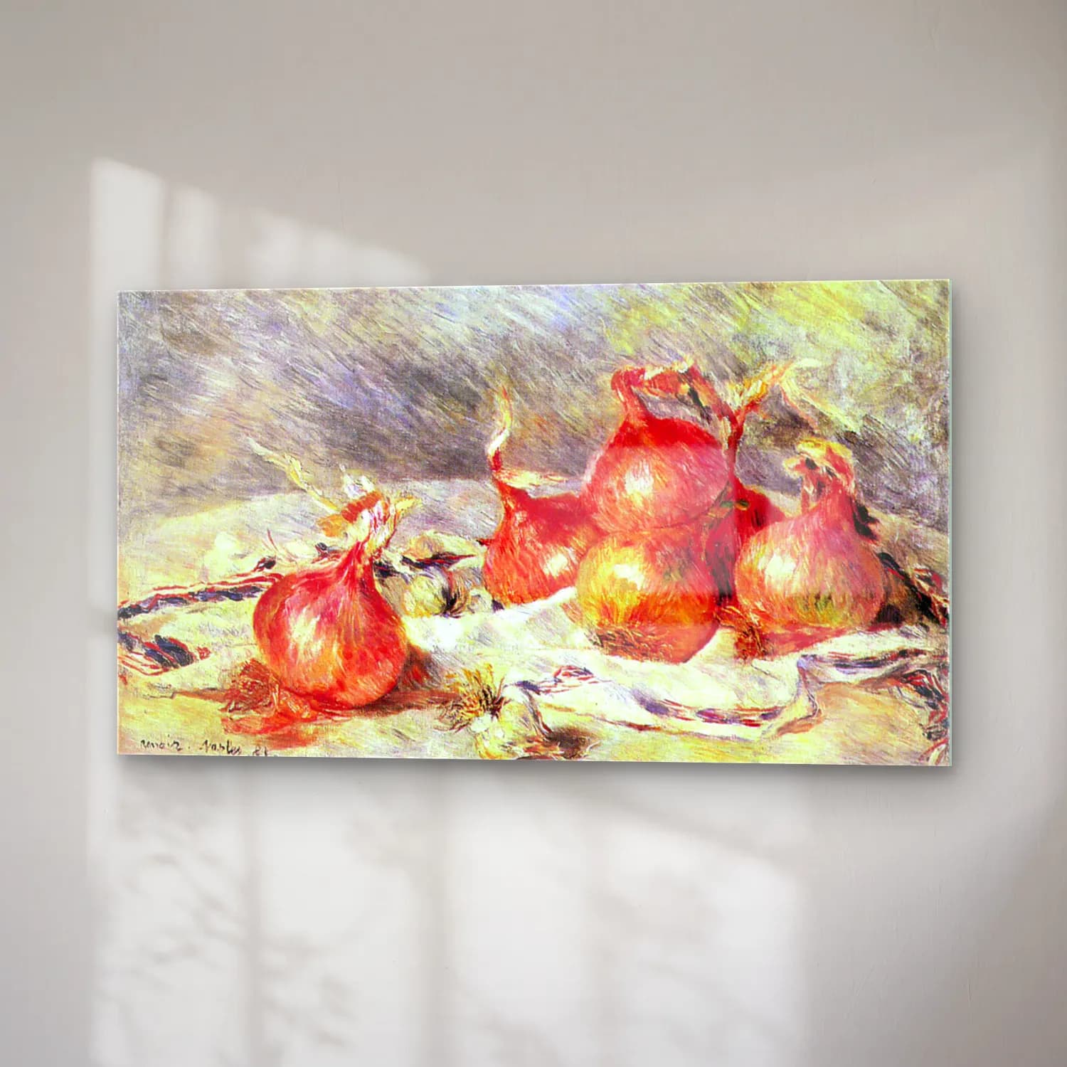 Pierre-Auguste Renoir – Onions cam tablo — sağ açıdan görünüm