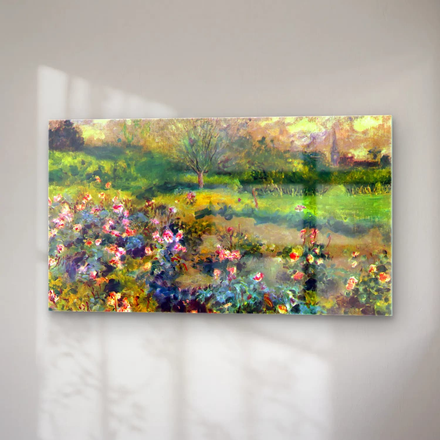 Pierre-Auguste Renoir – Rose grove cam tablo — sağ açıdan görünüm