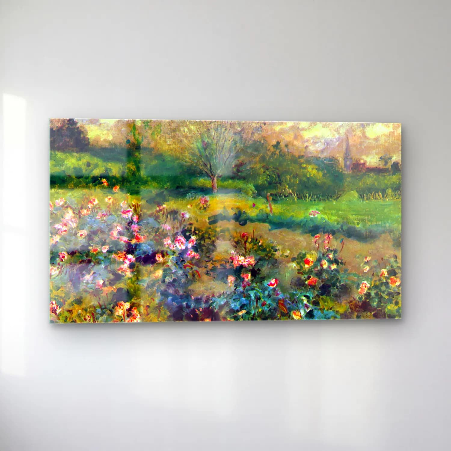 Pierre-Auguste Renoir – Rose grove cam tablo — sol açıdan görünüm