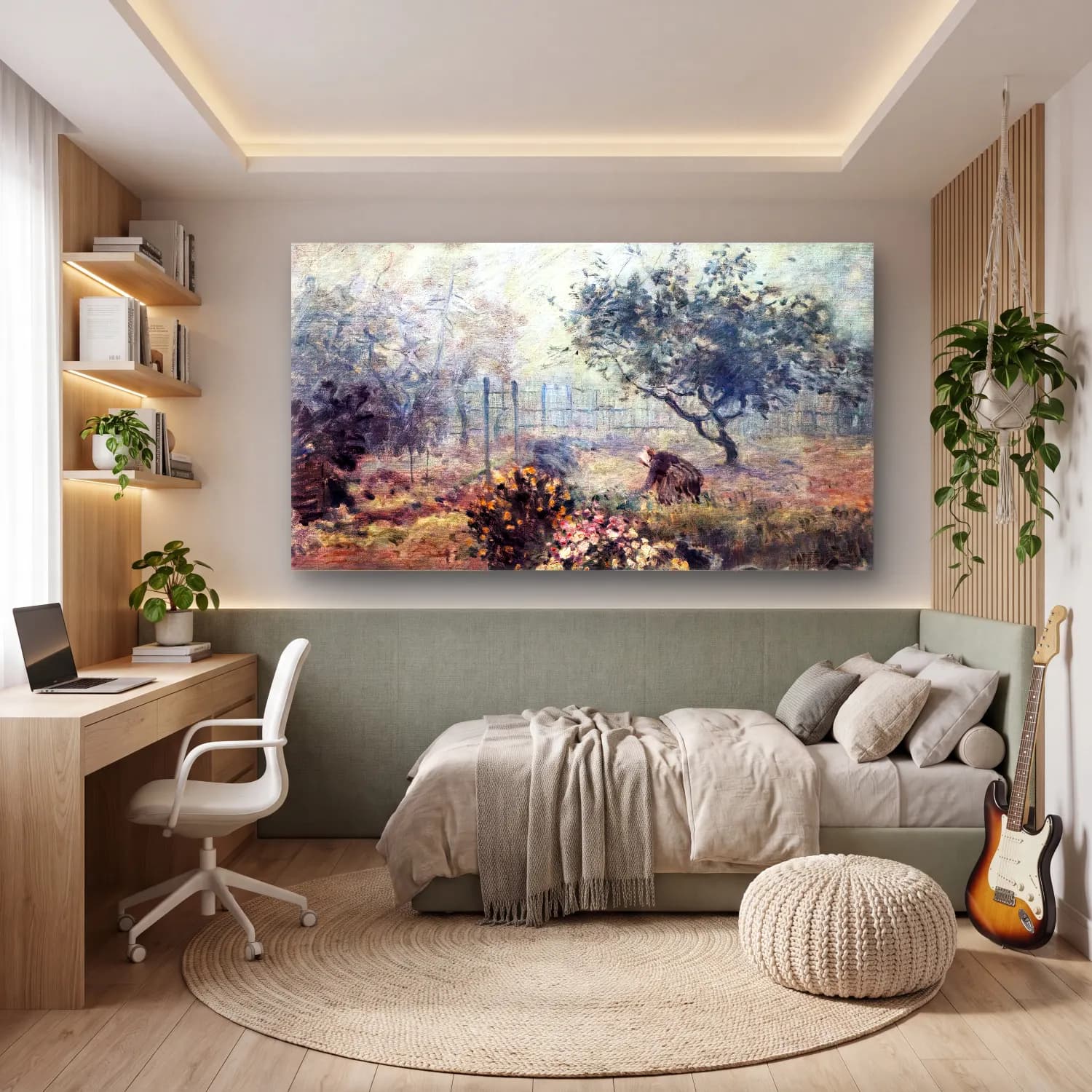 Alfred Sisley – Mist cam tablo — genç odasında