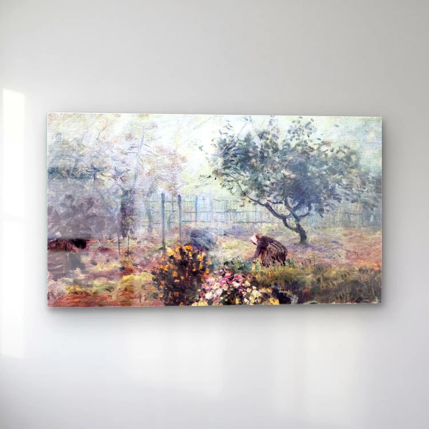 Alfred Sisley – Mist cam tablo — sol açıdan görünüm
