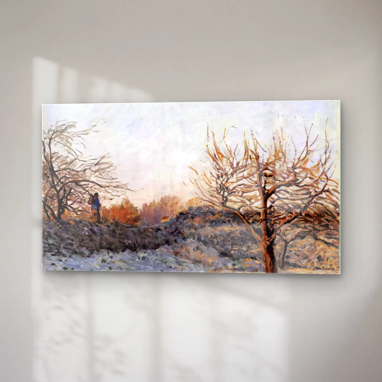 Alfred Sisley – The Frost cam tablo — sağ açıdan görünüm