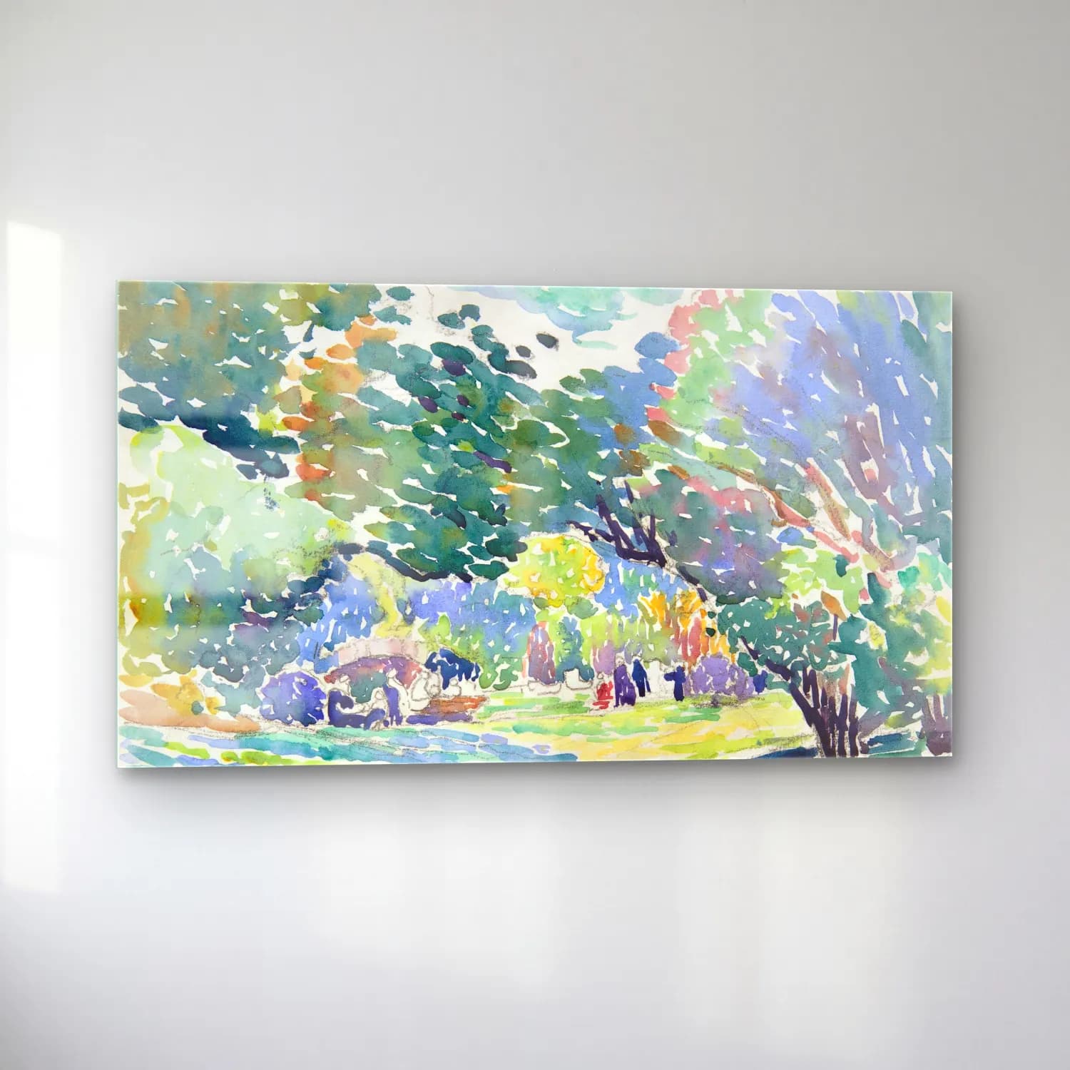 Henri Edmond Cross – Landscape cam tablo — sol açıdan görünüm