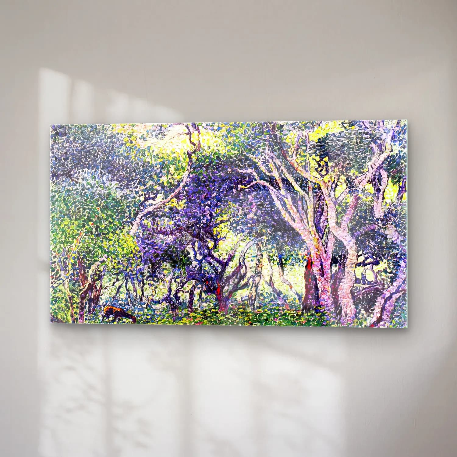 Henri Edmond Cross – Undergrowth cam tablo — sağ açıdan görünüm