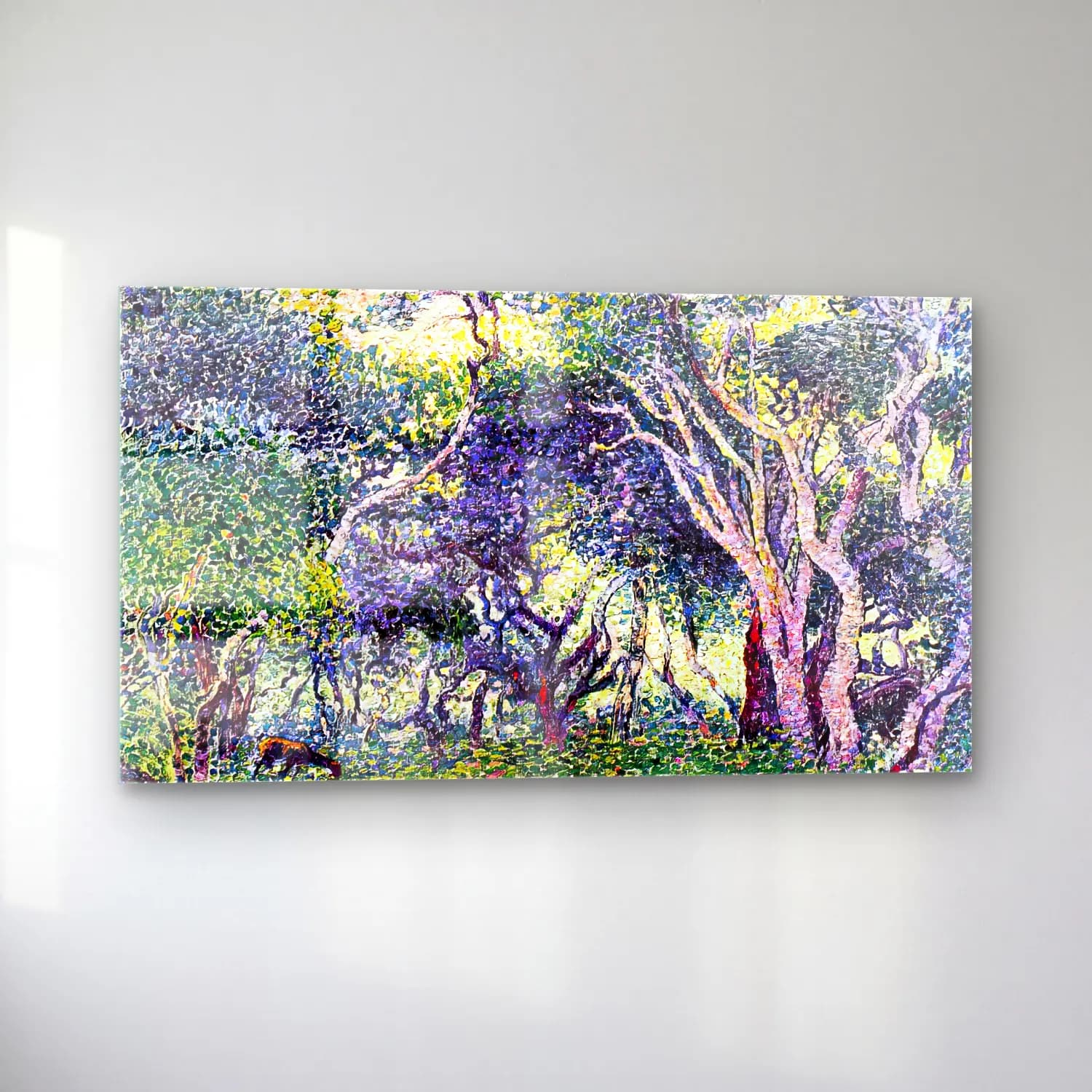Henri Edmond Cross – Undergrowth cam tablo — sol açıdan görünüm