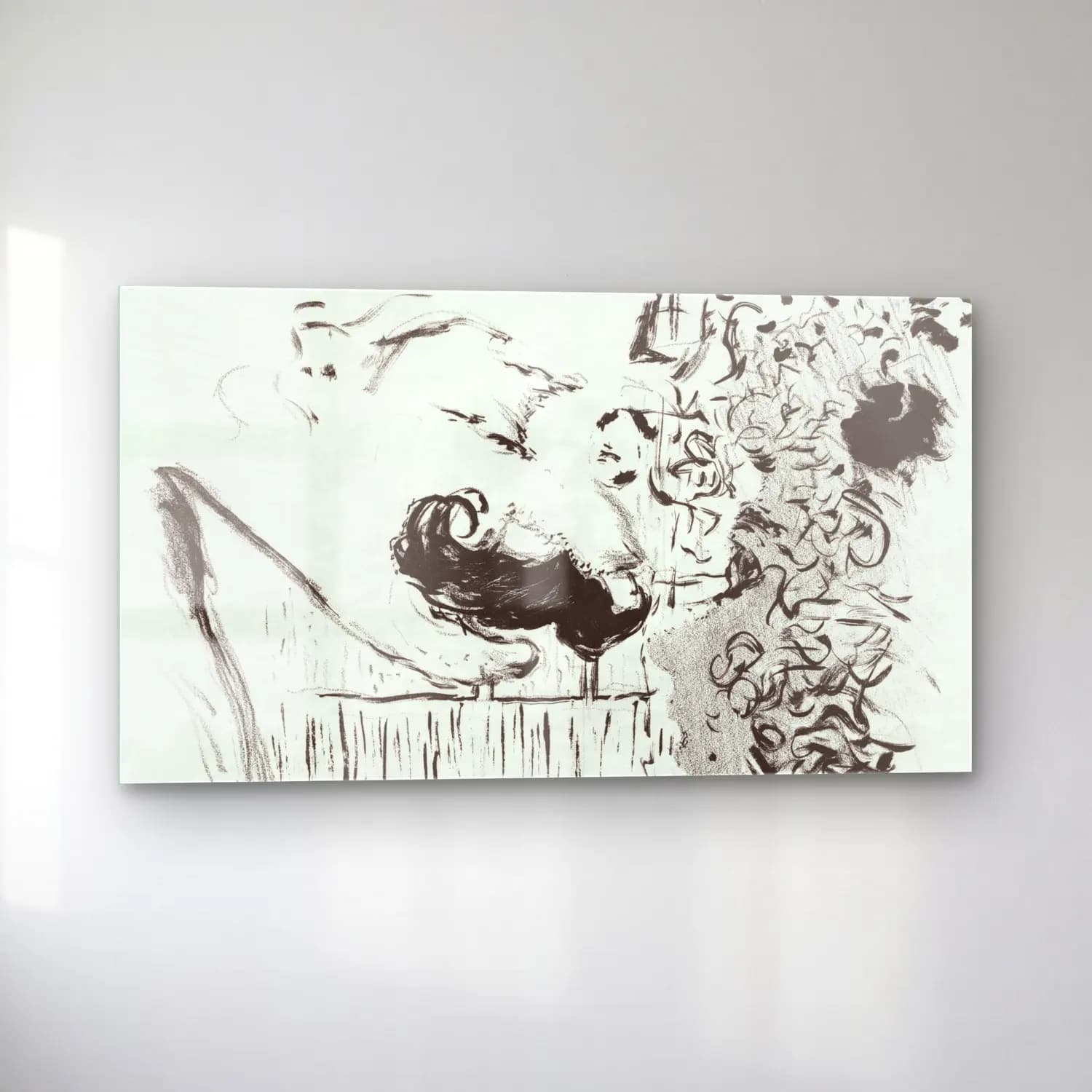 Pierre Bonnard – Conversation cam tablo — sol açıdan görünüm