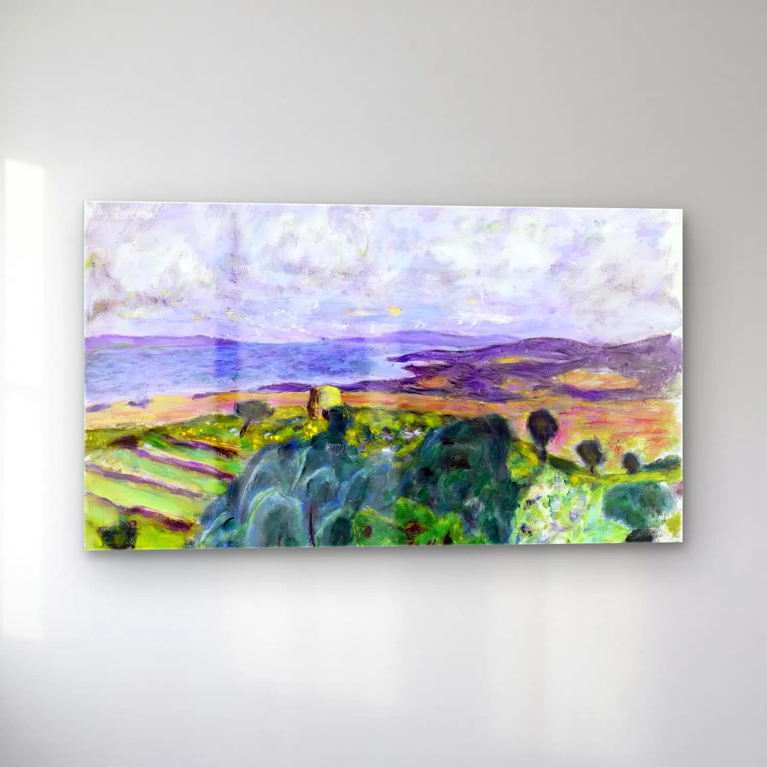 Pierre Bonnard – Seaside with Landscape cam tablo — sol açıdan görünüm