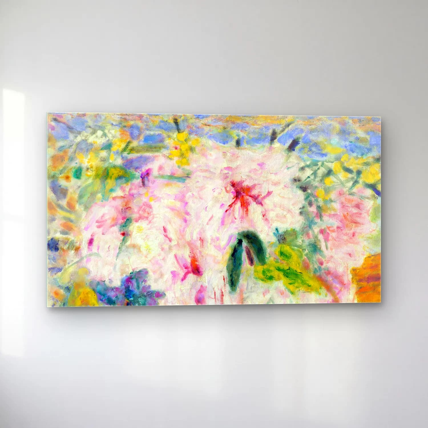 Pierre Bonnard – Spring in Provence cam tablo — sol açıdan görünüm