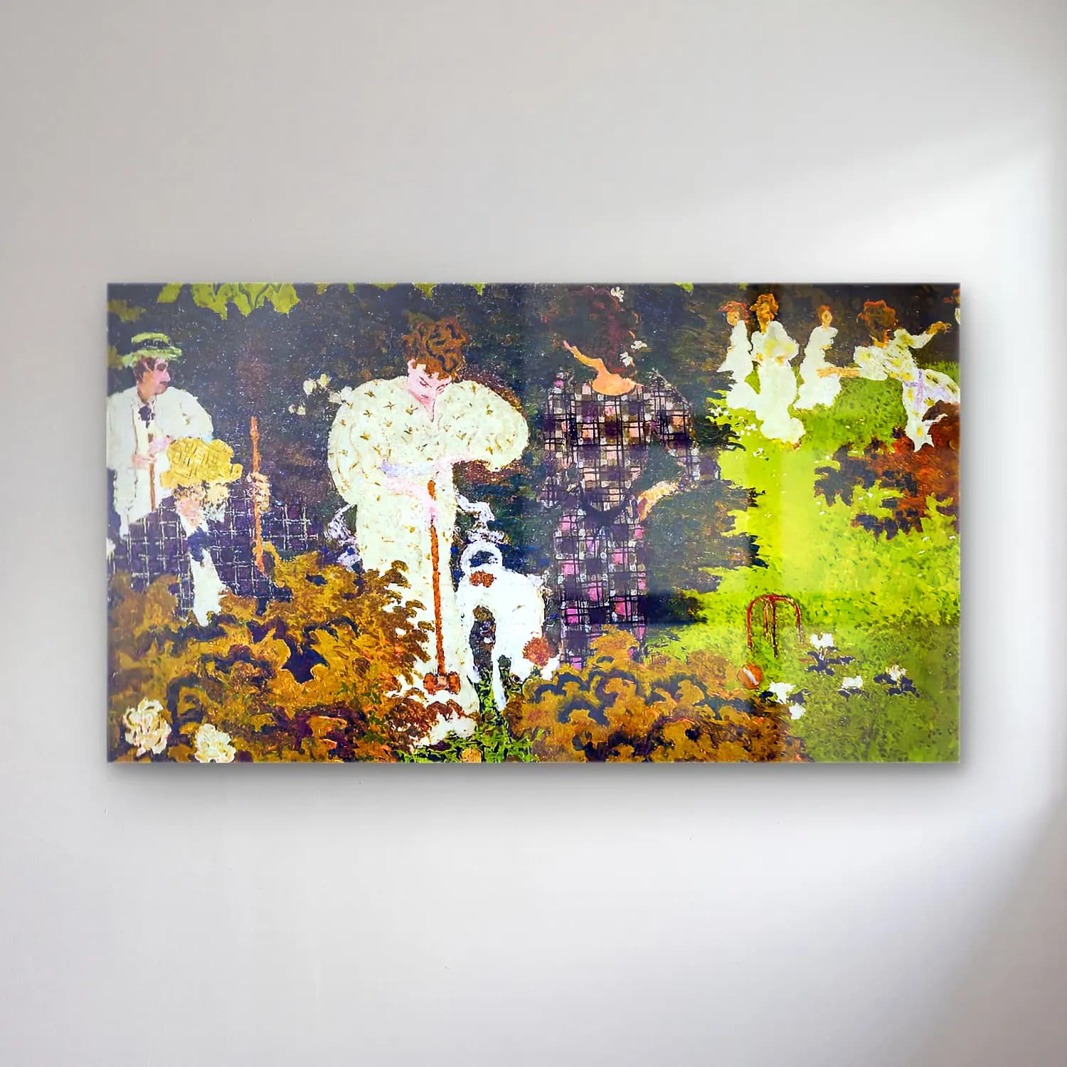 Pierre Bonnard – The Croquet Game cam tablo — Pierre Bonnard – The Croquet Game — empresyonist mitolojik sahne