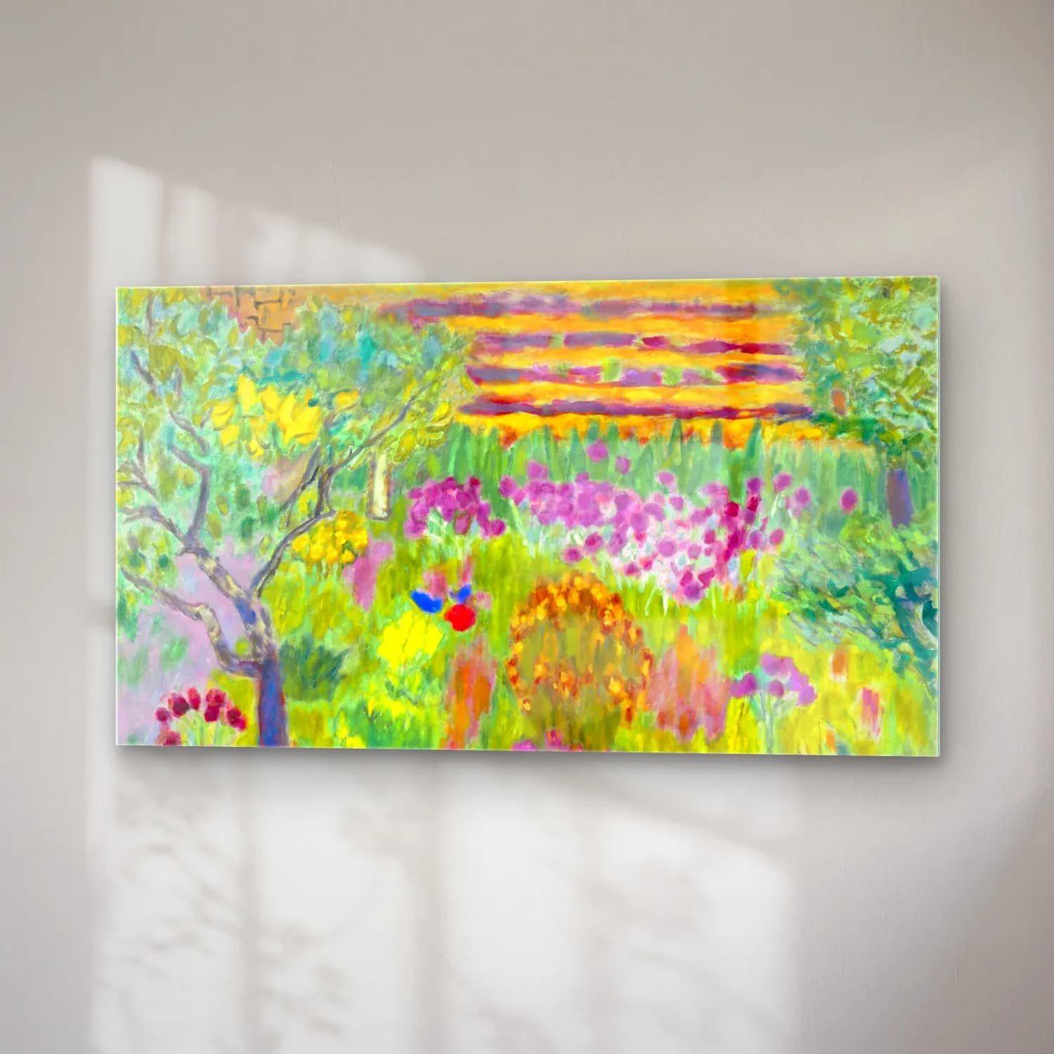 Pierre Bonnard – The Garden cam tablo — sağ açıdan görünüm