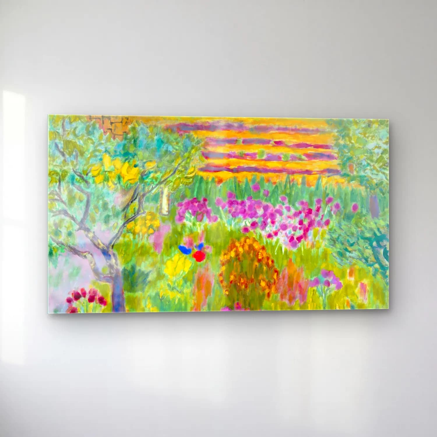 Pierre Bonnard – The Garden cam tablo — sol açıdan görünüm